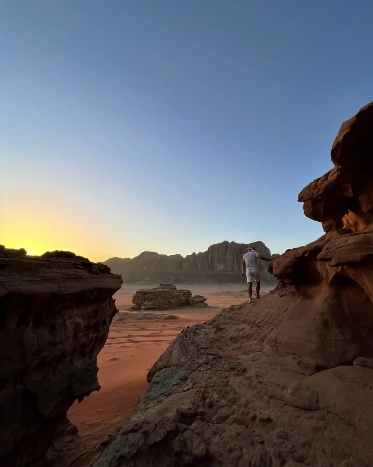 Explored the Wadi Rum desert in Jordan